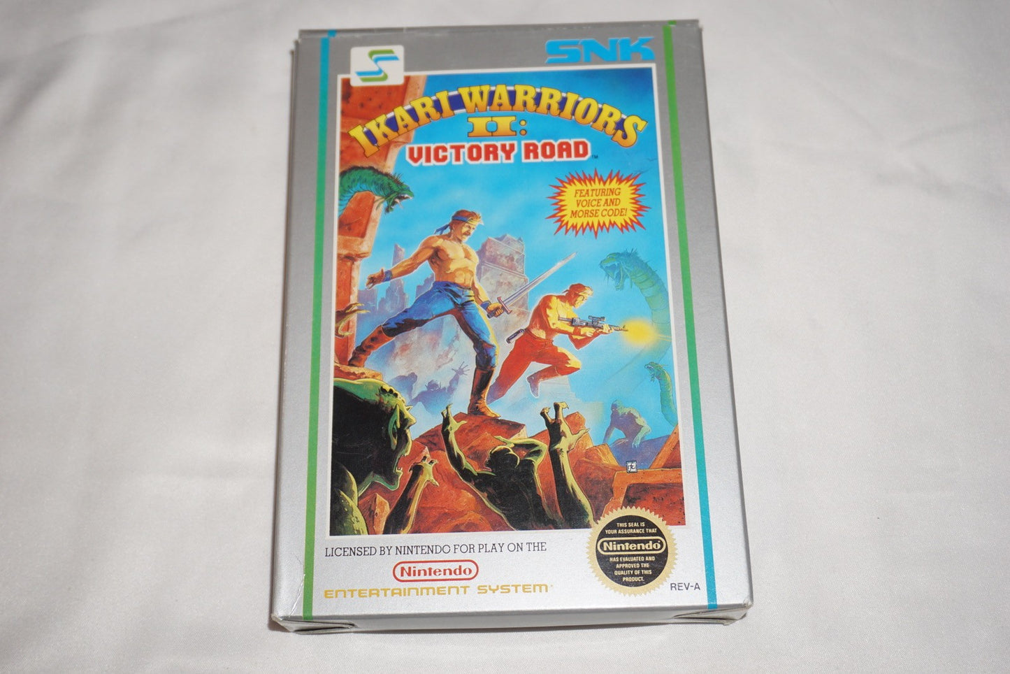Ikari Warriors II 2 (Nintendo NES) Complete in Box CIB