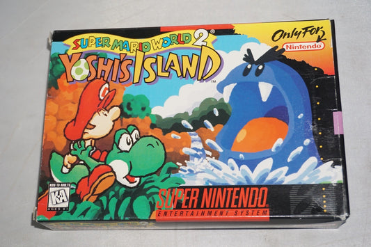 Yoshi's Island (Super Nintendo SNES) Complete in Box CIB