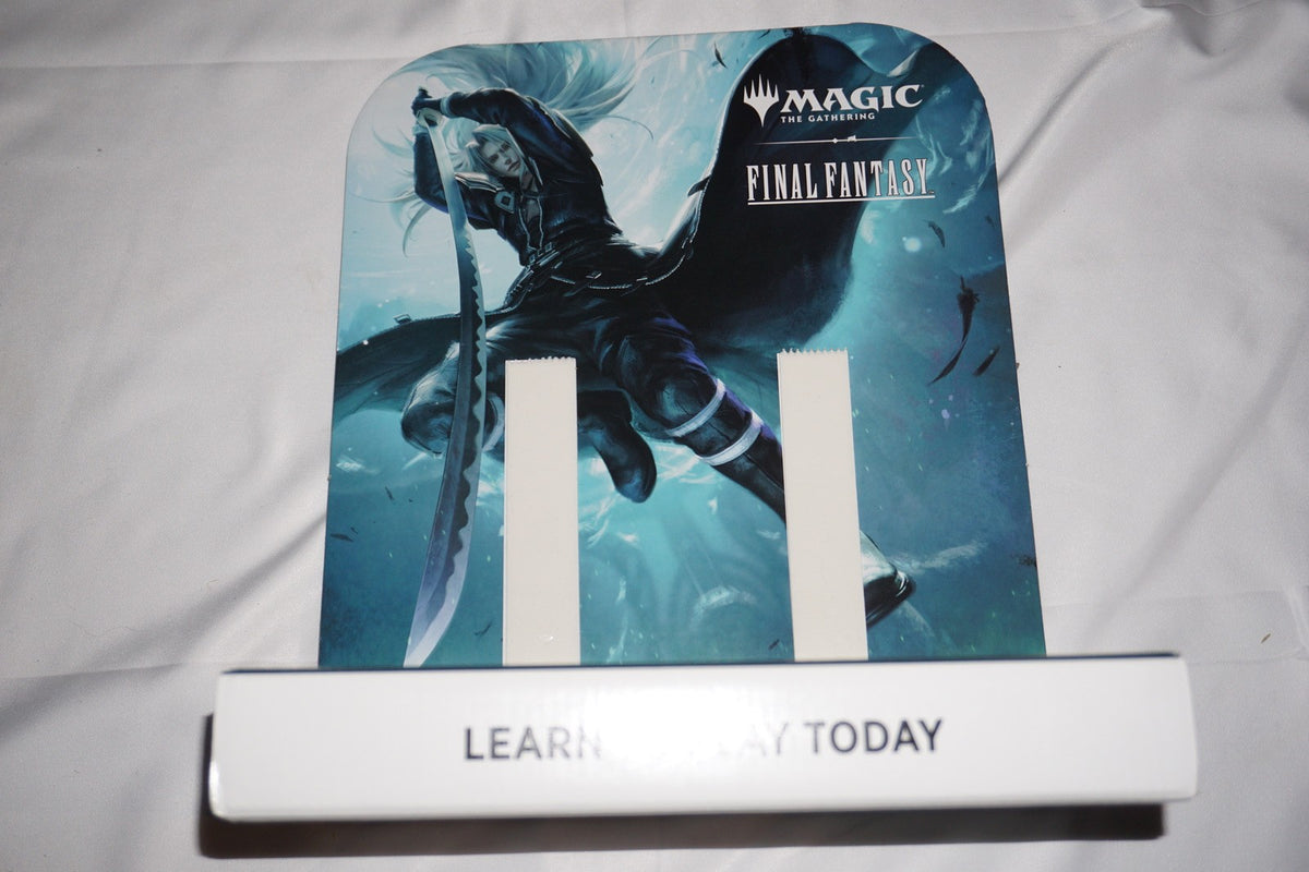 MTG Final Fantasy Sephiroth Learn To Play Promo Display Standee Wizards