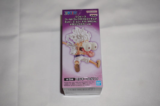 One Piece World Collectable Figure Monkey D Luffy Gear 5 Special Metallic NEW #4
