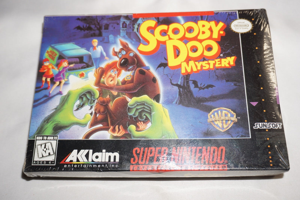 Scooby-Doo Mystery (Super Nintendo SNES) NEW Sealed
