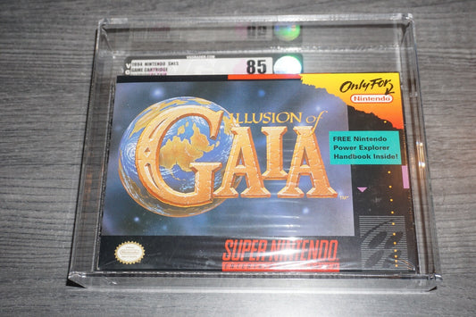 Illusion Of Gaia (Super Nintendo SNES) VGA 85 NM+ NEW Factory Sealed