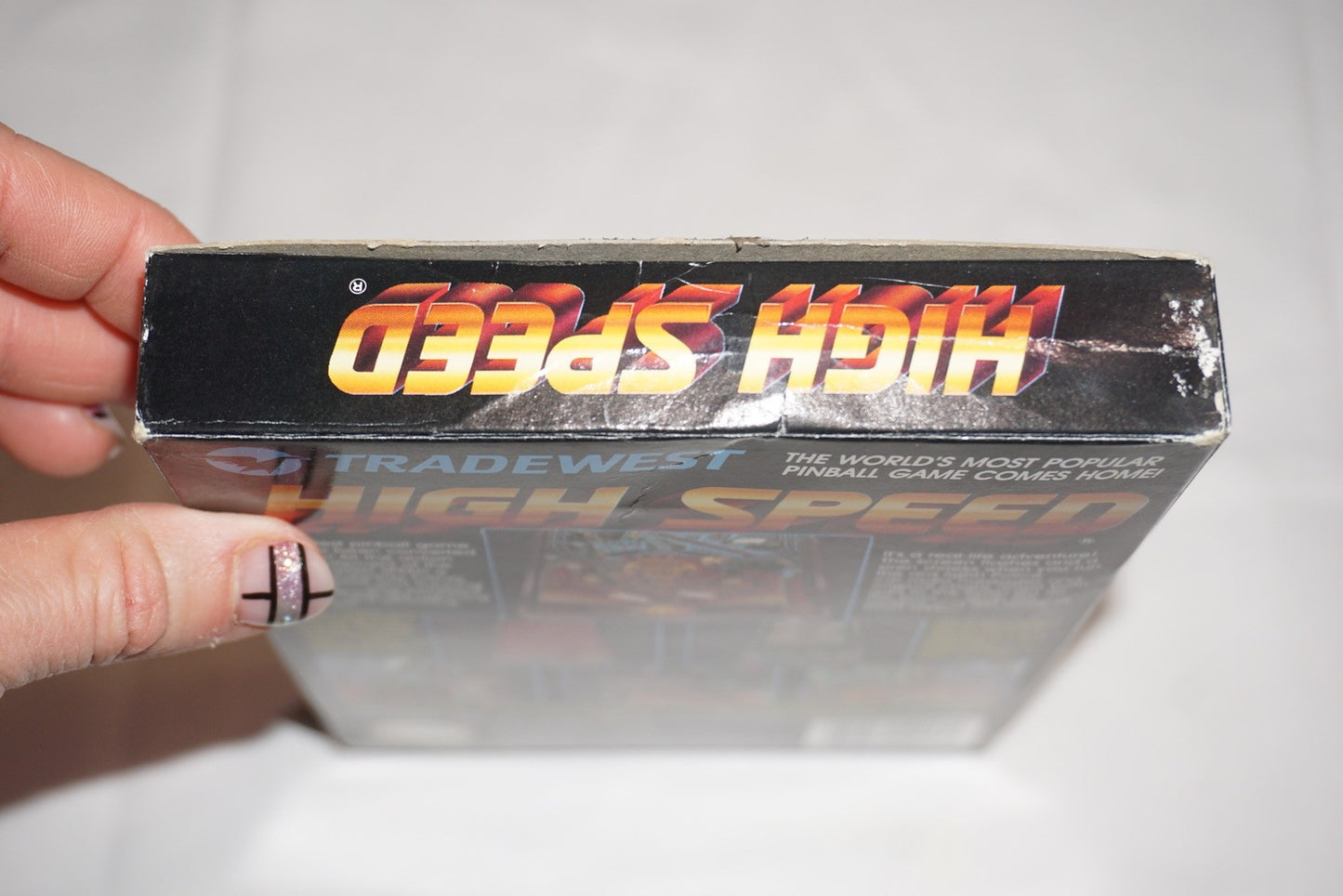 High Speed (Nintendo NES) Complete in Box CIB