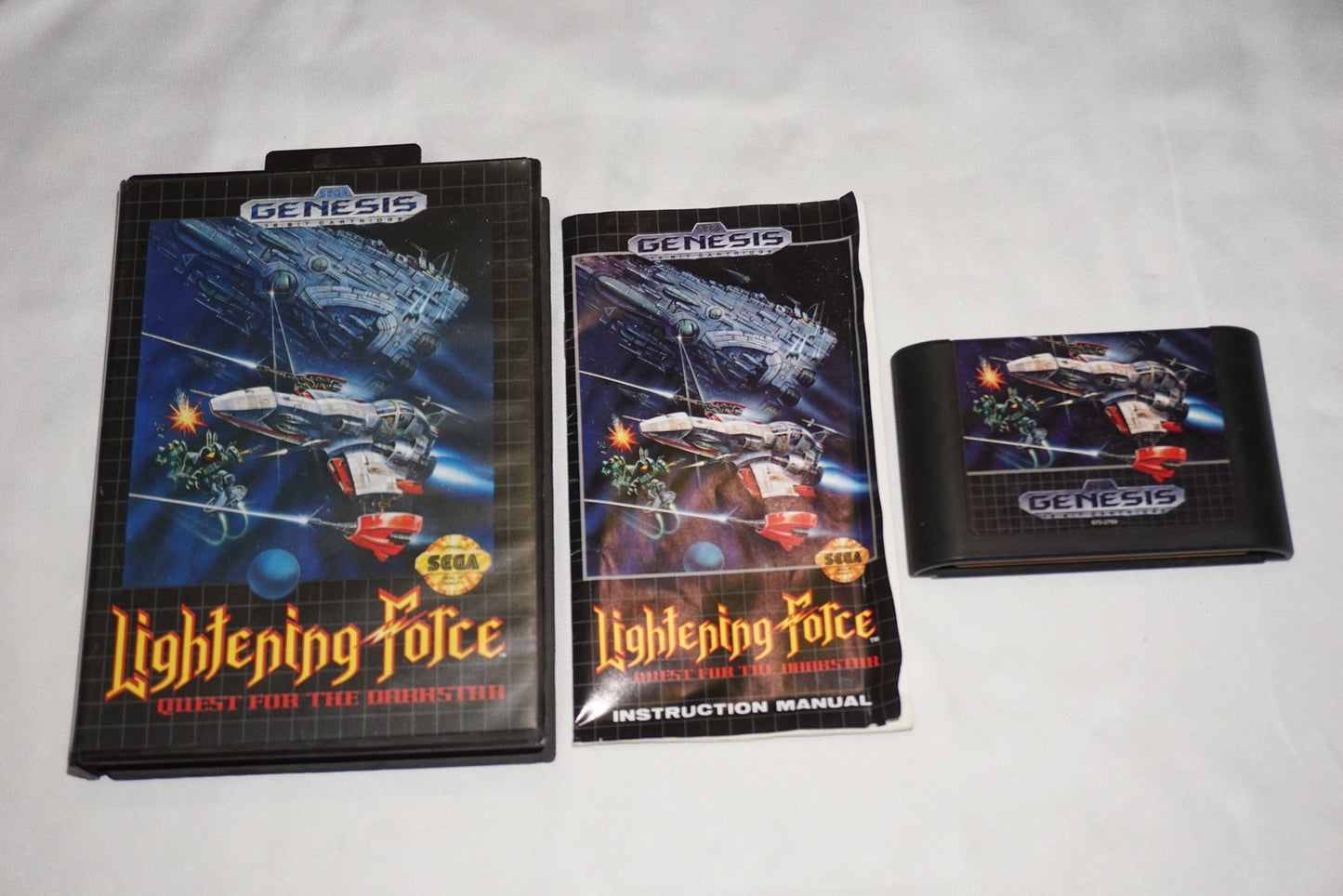 Lightening Force: Quest for the Darkstar (Sega Genesis) Complete