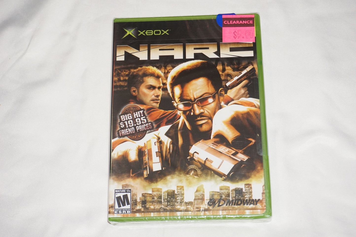 Narc (Microsoft Xbox) NEW Sealed