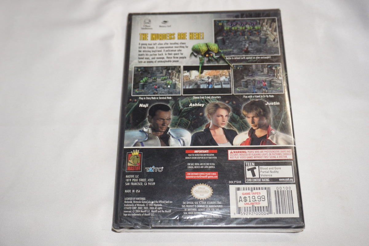 Space Raiders (Nintendo Gamecube) NEW Sealed