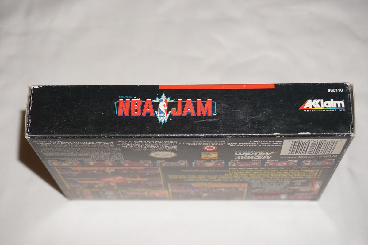 NBA Jam (Super Nintendo SNES) Complete in Box CIB