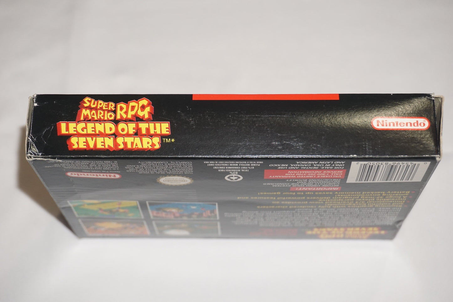 Super Mario RPG: Legend of Seven Stars (Super Nintendo SNES) Complete in Box CIB