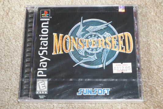 Monsterseed (Sony Playstation 1 ps1) NEW Factory Sealed