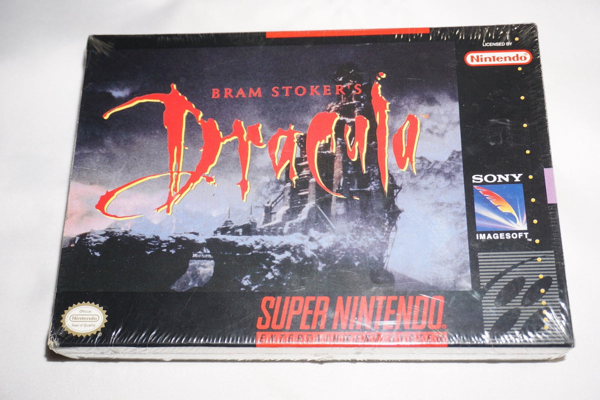 Bram Stoker's Dracula (Super Nintendo SNES) NEW Sealed