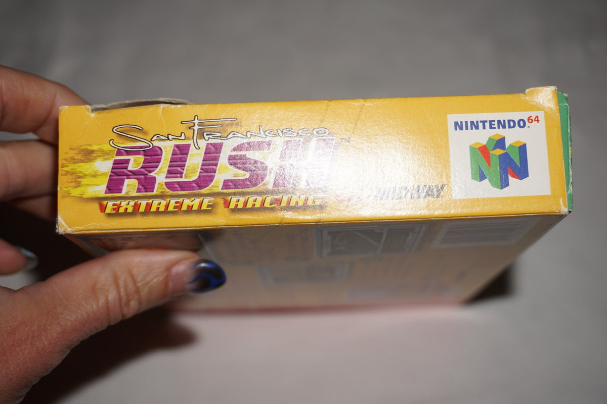 San Francisco Rush Extreme Racing (Nintendo 64 N64) Complete in Box CIB