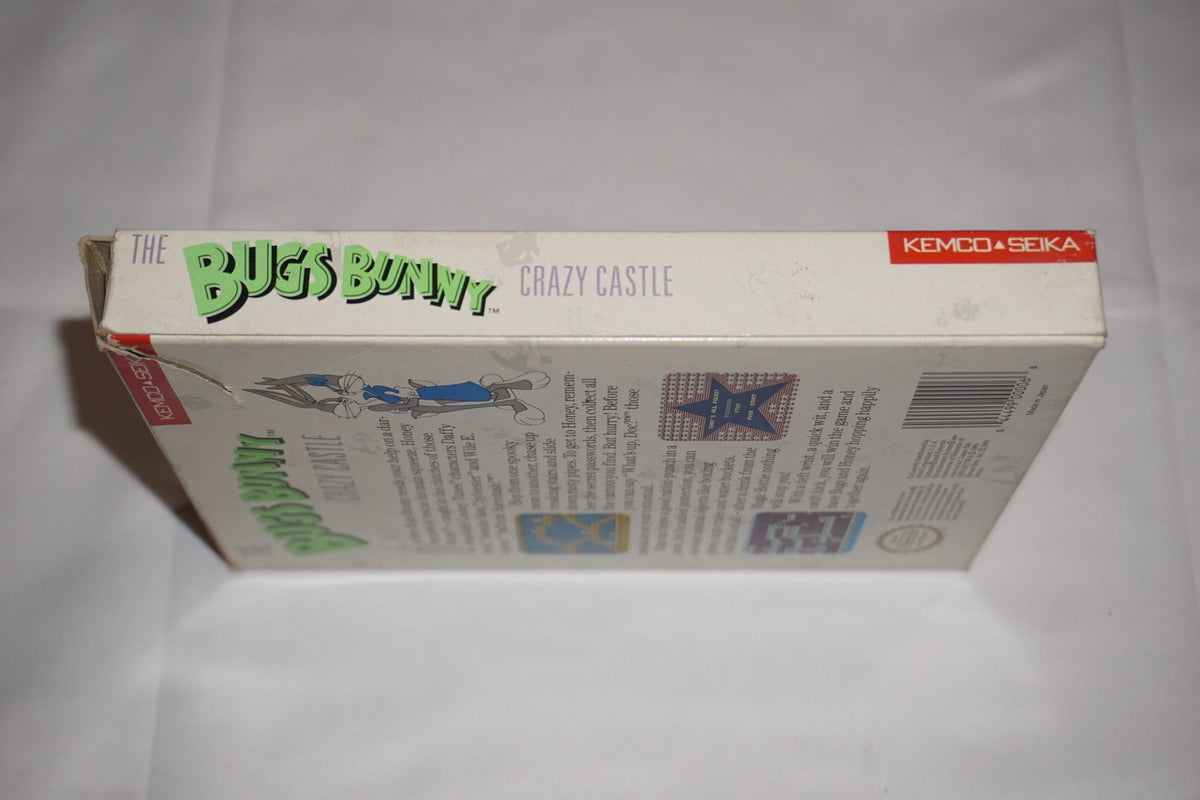 Bugs Bunny Crazy Castle (Nintendo NES) Complete in Box w/ Reg Card CIB