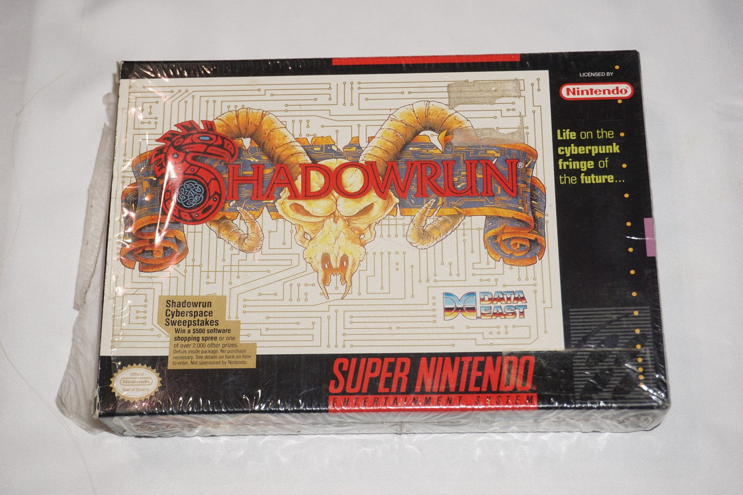 Shadowrun (Super Nintendo SNES) Complete in Box CIB