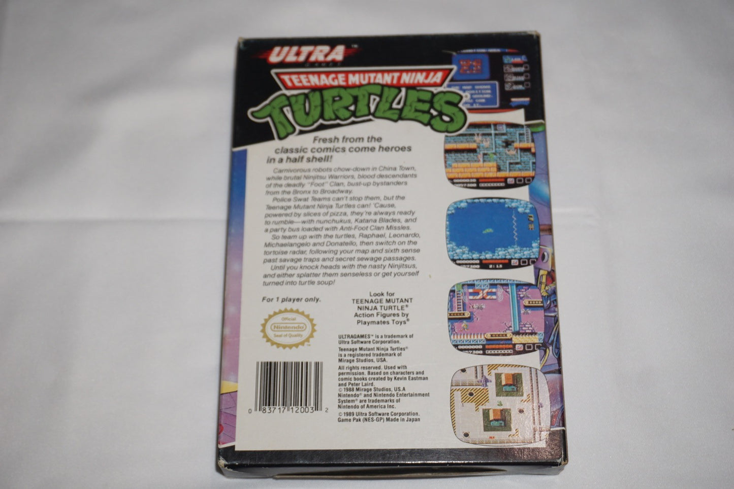 Teenage Mutant Ninja Turtles 1 (Nintendo NES) Complete in Box CIB