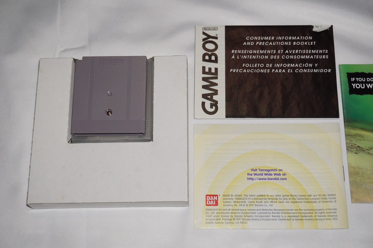 Tamagotchi (Nintendo Game Boy Gameboy) Complete in Box CIB