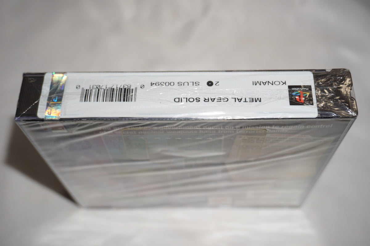 Metal Gear Solid Original (Sony Playstation 1 ps1) NEW Sealed