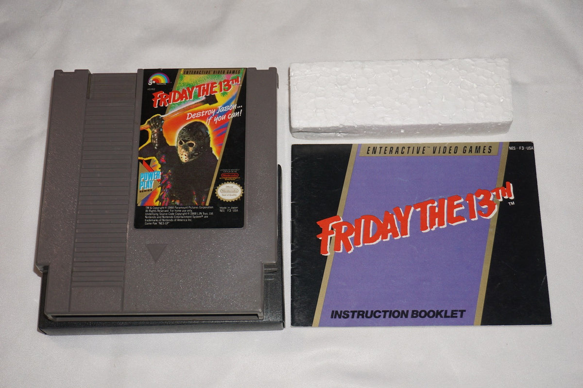Friday the 13th (Nintendo NES) Complete in Box CIB