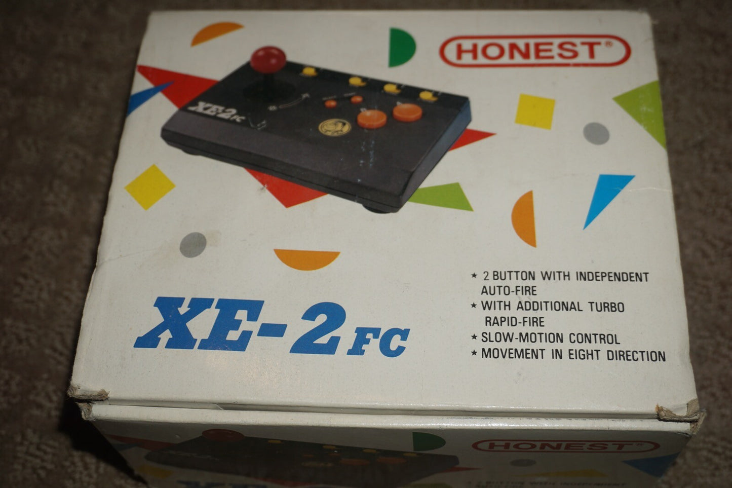 Honest Xe-2fc Controller with Box 2 FX Famicom Nintendo JAPAN