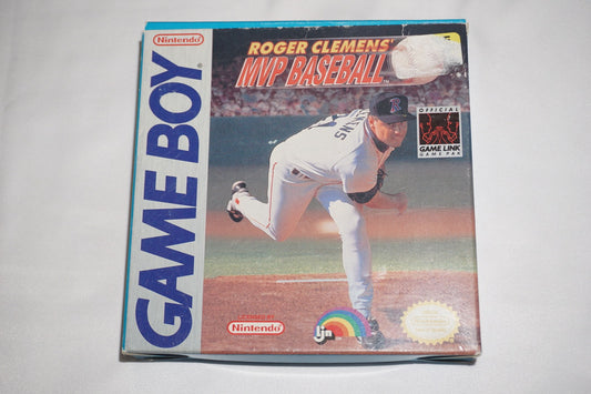 Roger Clemens MVP Baseball (Nintendo Game Boy Gameboy) Complete in Box CIB