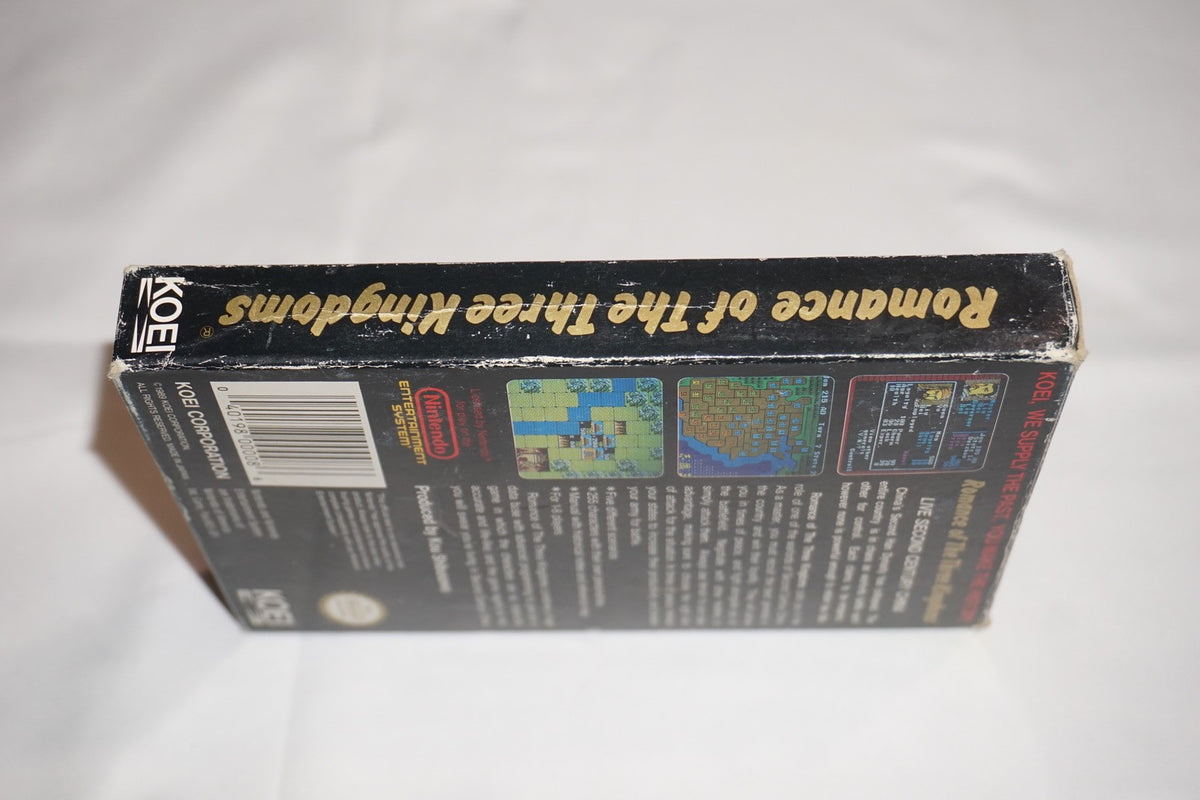 Romance of the Three Kingdoms 1 (Nintendo NES) Complete in Box w/ Reg Poster CIB