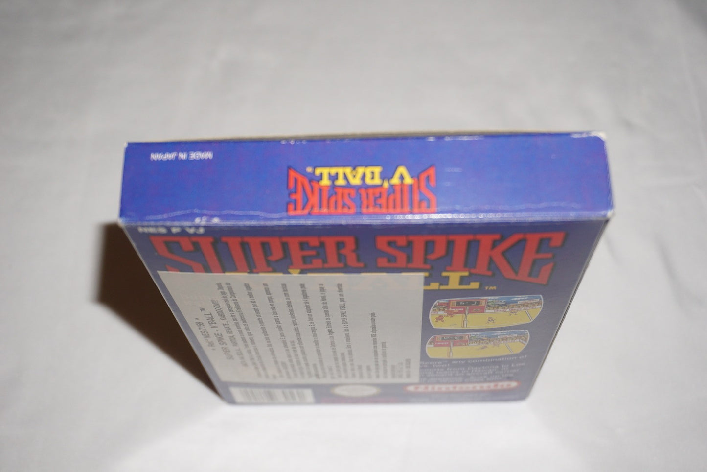 Superspike V'Ball (Nintendo NES) Complete in Box CIB PAL UK Import