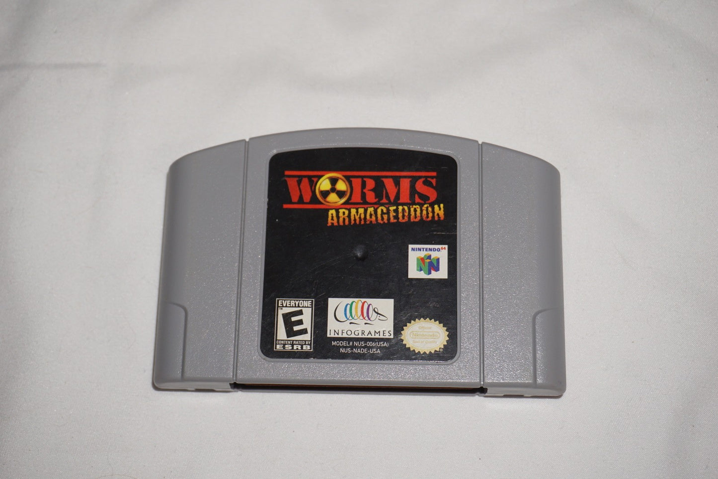 Worms Armageddon (Nintendo 64 N64) Cart Only