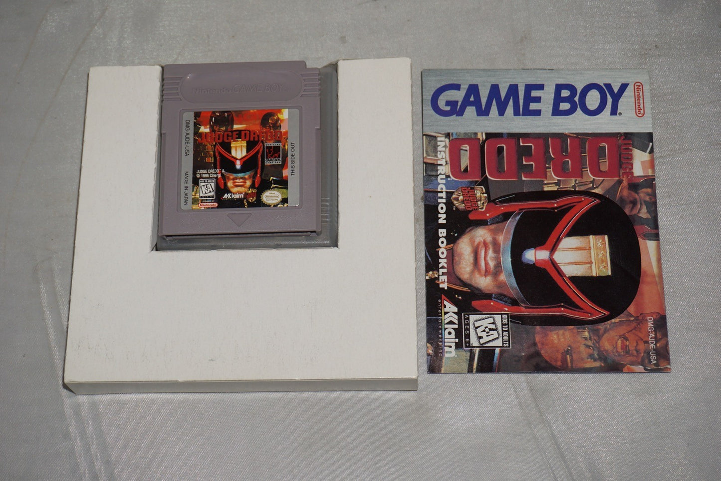 Judge Dredd (Nintendo Gameboy Game Boy GB) Complete CIB Authentic