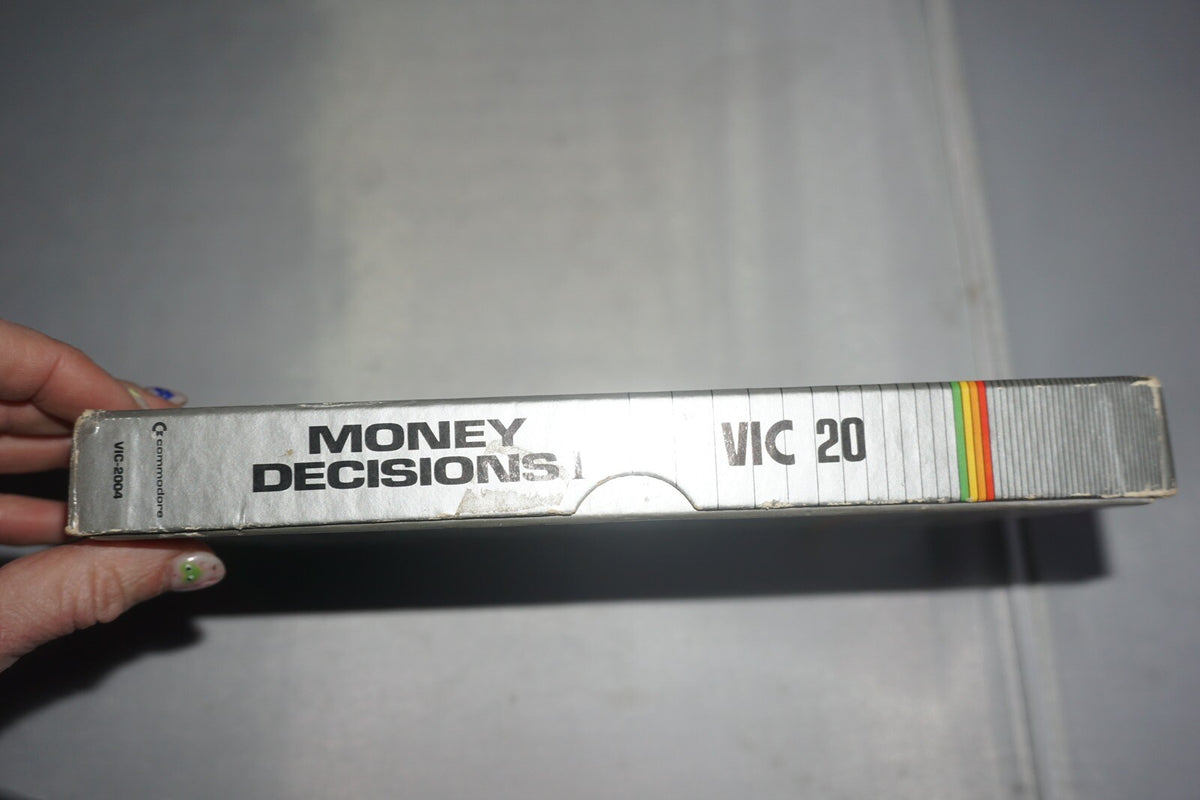 Money Decisions I (Commodore 64) Complete in Box CIB