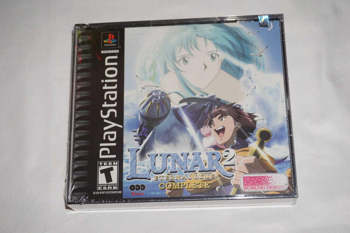 Lunar 2 Eternal Blue (Sony Playstation 1 ps1) NEW Sealed