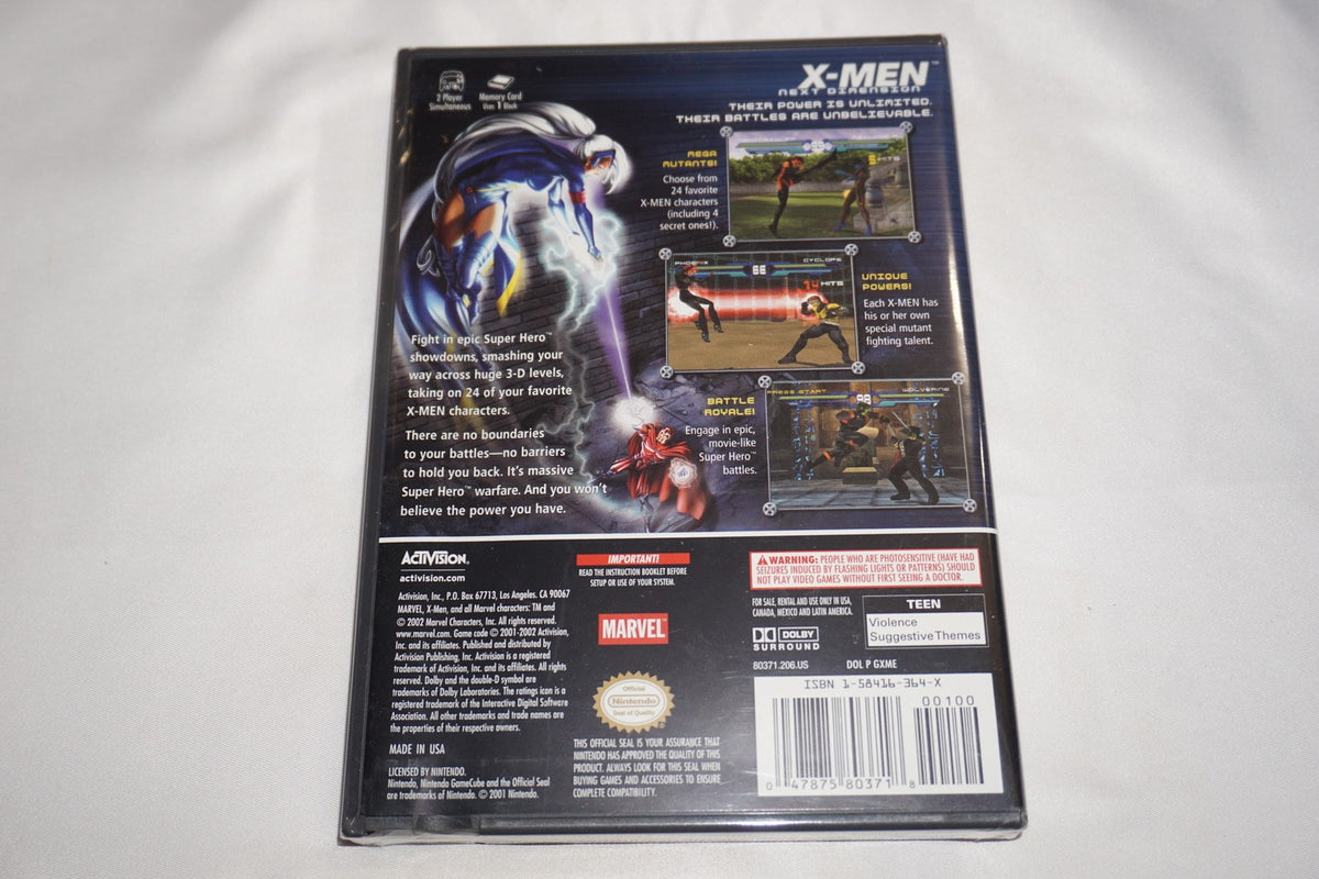 X Men Next Dimension (Nintendo Gamecube) NEW Sealed