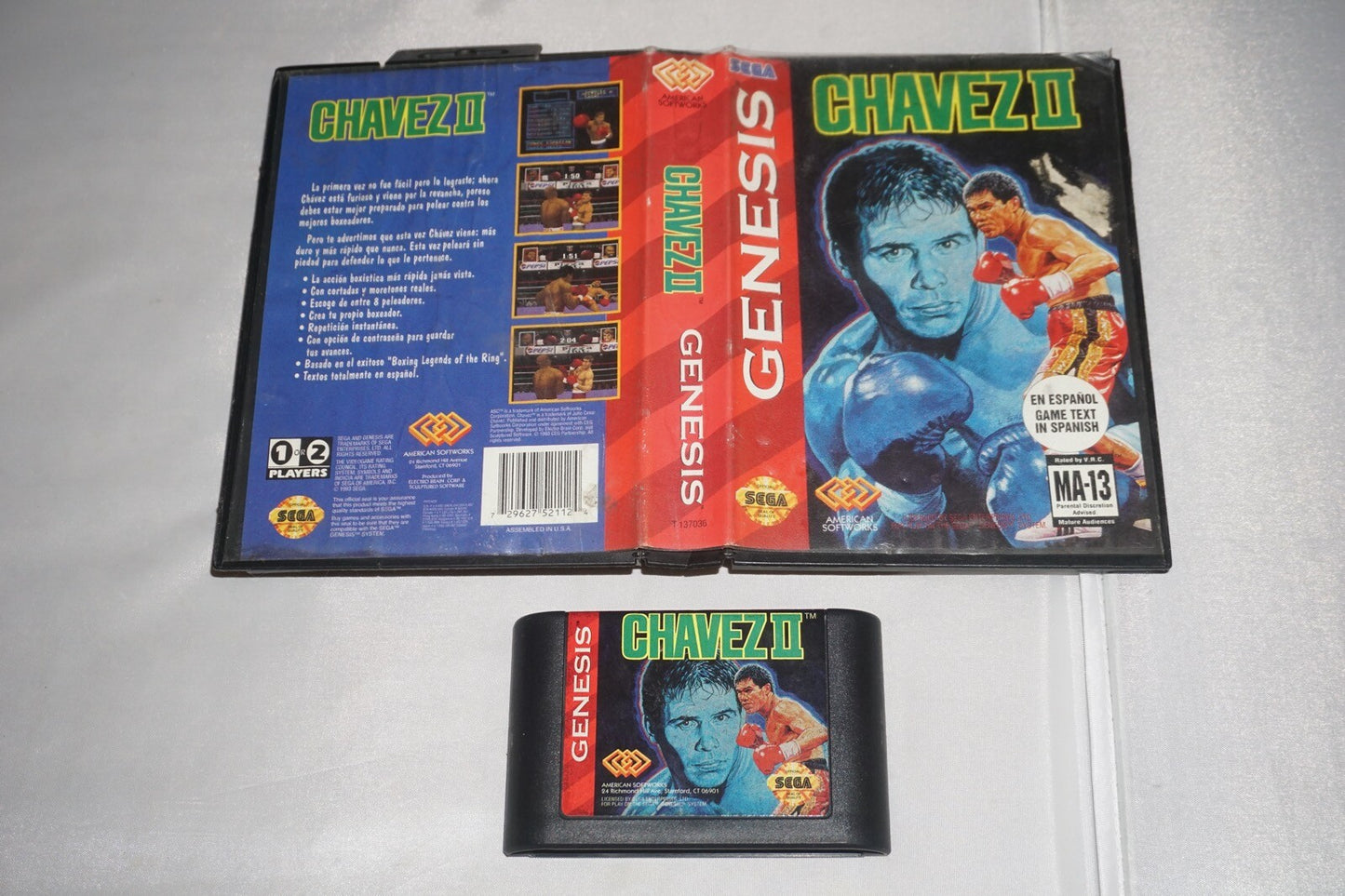 Chavez II 2 (Sega Genesis) with Case No Manual