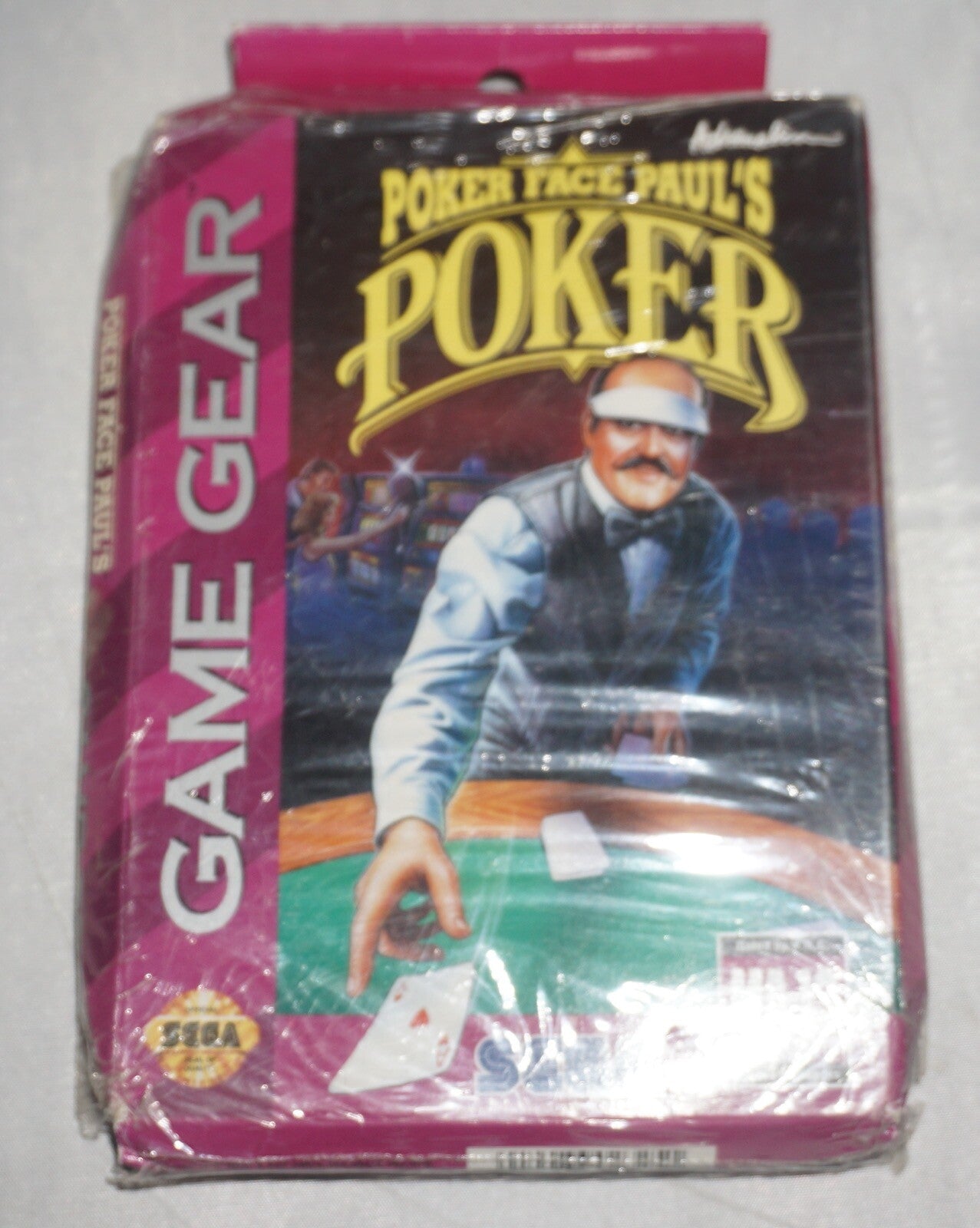 Poker Face Paul's Poker (Sega Game Gear) NEW Factory Sealed