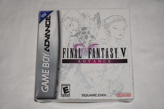 Final Fantasy V 5 (Game Boy Advance GBA) Complete in Box CIB