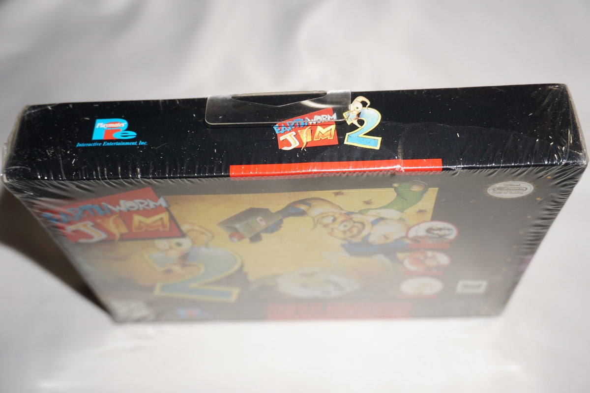 Earthworm Jim 2 (Super Nintendo SNES) NEW Sealed