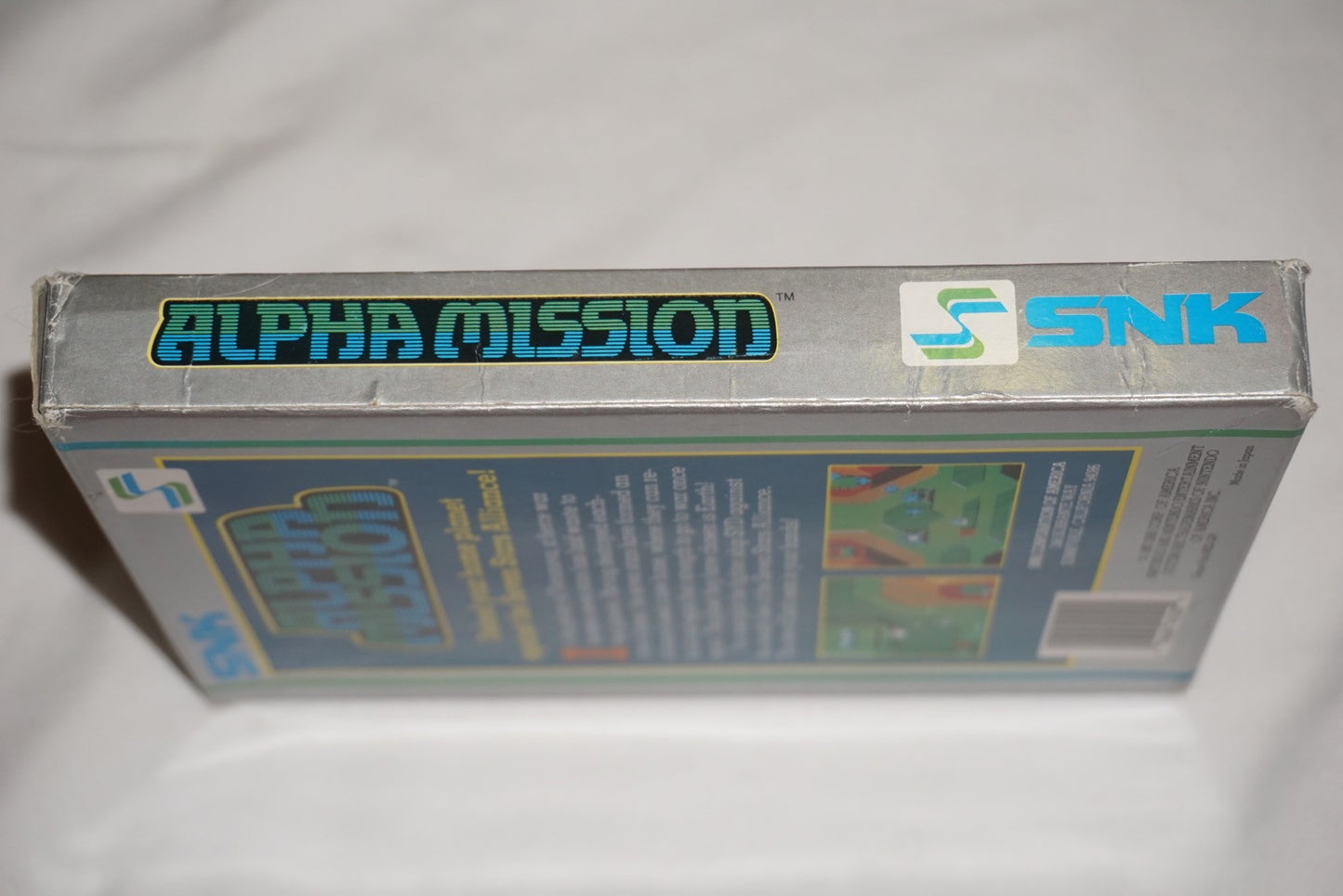 Alpha Mission (Nintendo NES) Complete in Box CIB