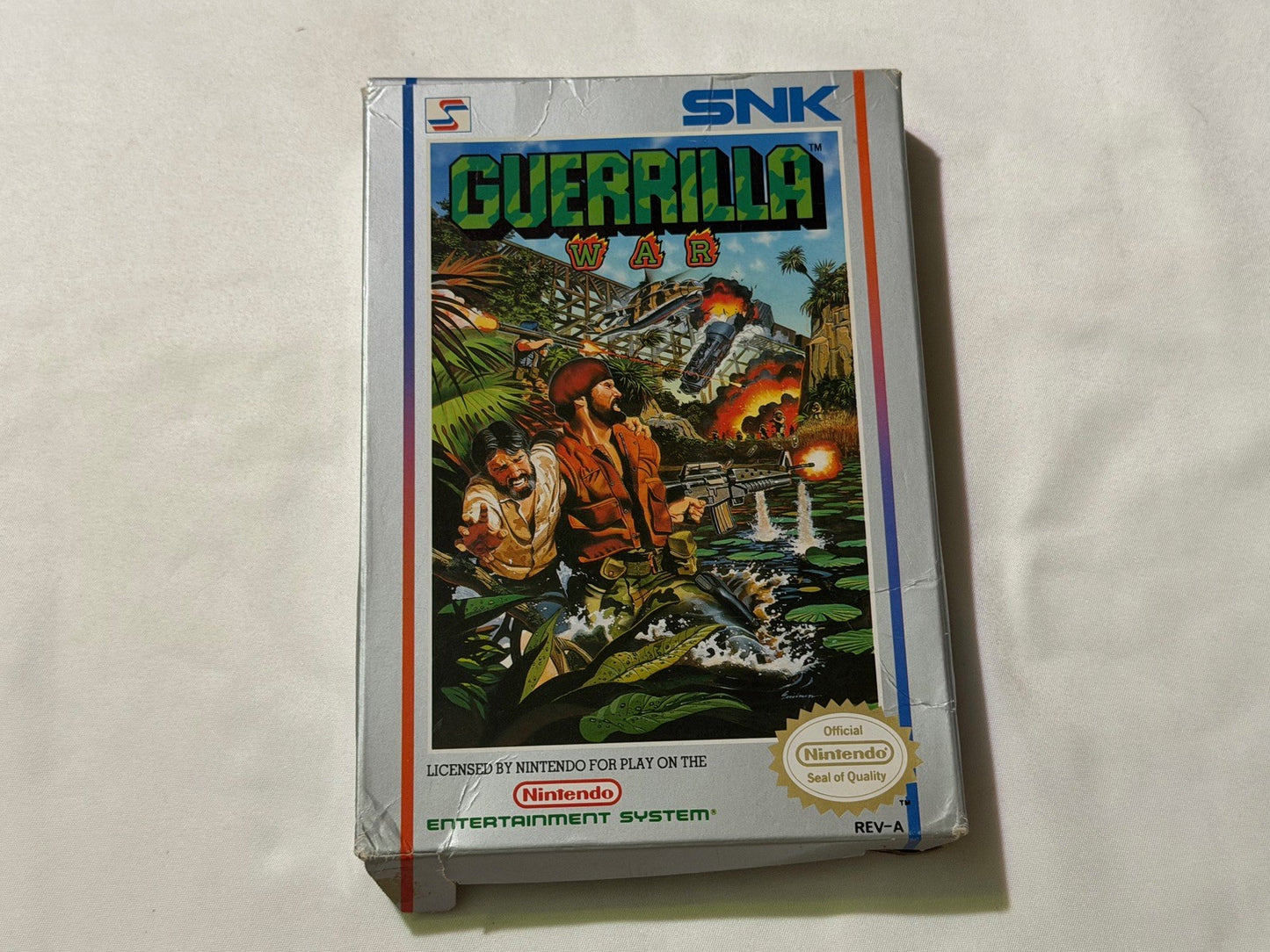 Guerrilla War (Nintendo NES) Complete in Box CIB