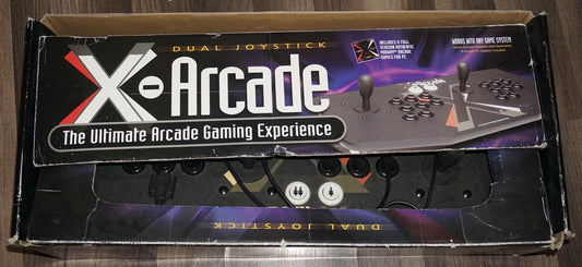 X Arcade Dual Joystick (PC Windows) w/ Box