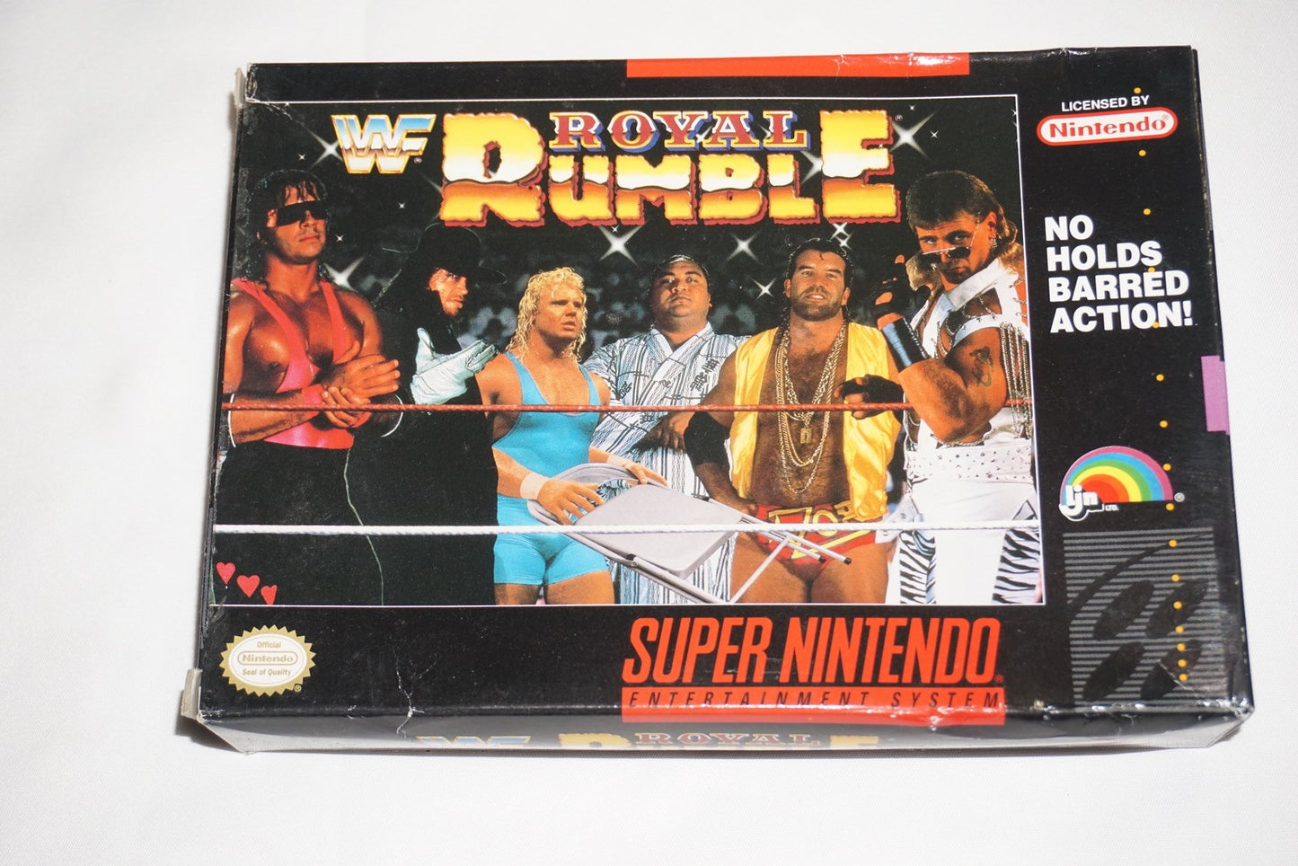 WWF Royal Rumble WWE (Super Nintendo SNES) Complete in Box CIB