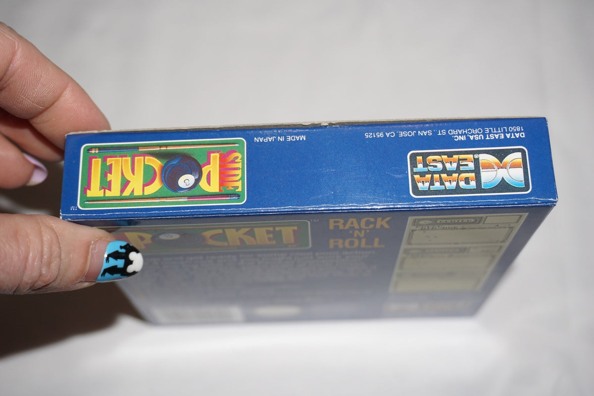 Side Pocket (Nintendo Game Boy Gameboy) Complete in Box CIB
