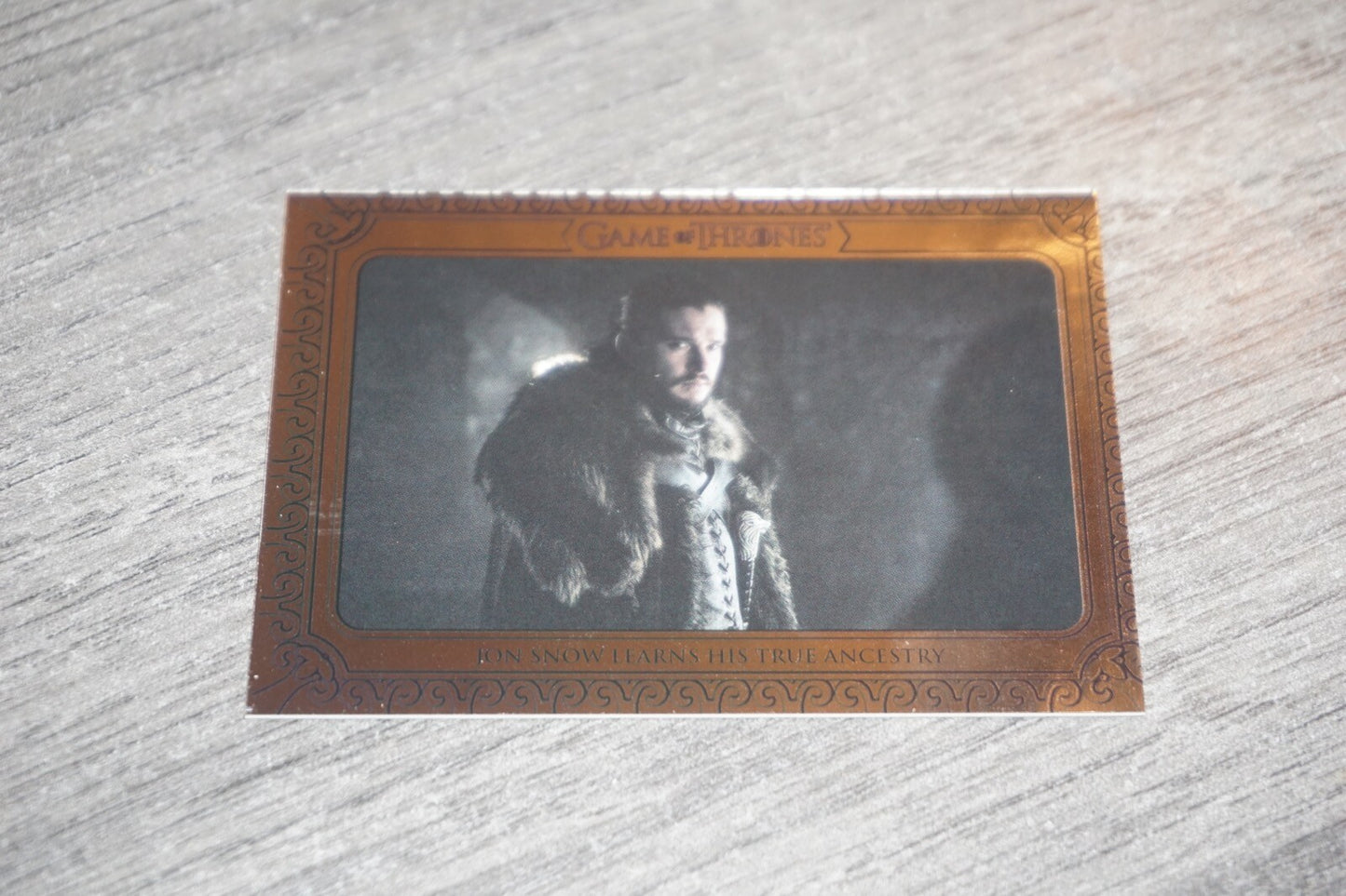 Jon Snow Learns His True Ancestry 155 65/75 Game of Thrones Inflexions Silver