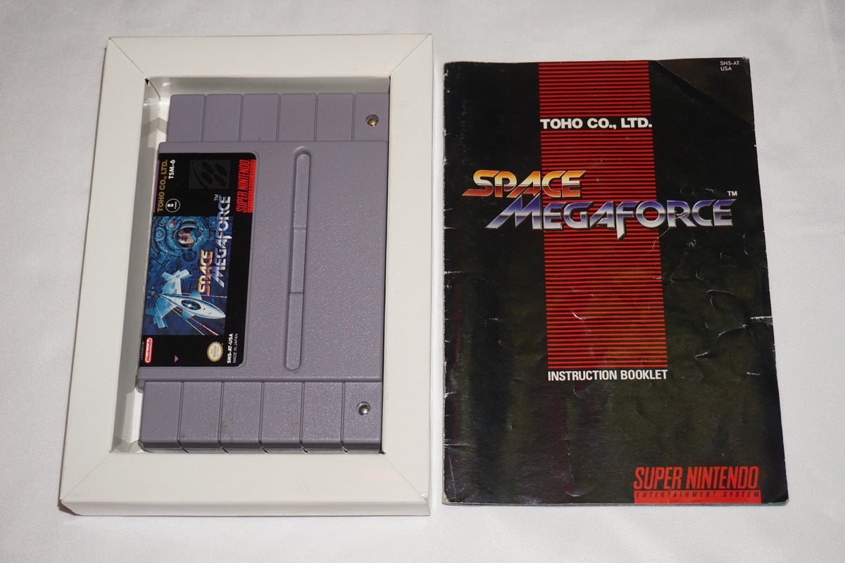 Space Megaforce (Super Nintendo SNES) Complete in Box CIB