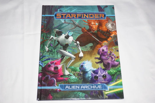 Alien Archive 1 Hardcover Book Starfinder NEW