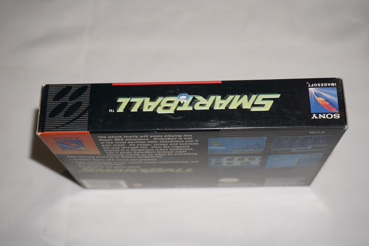 Smartball (Super Nintendo SNES) Complete in Box CIB