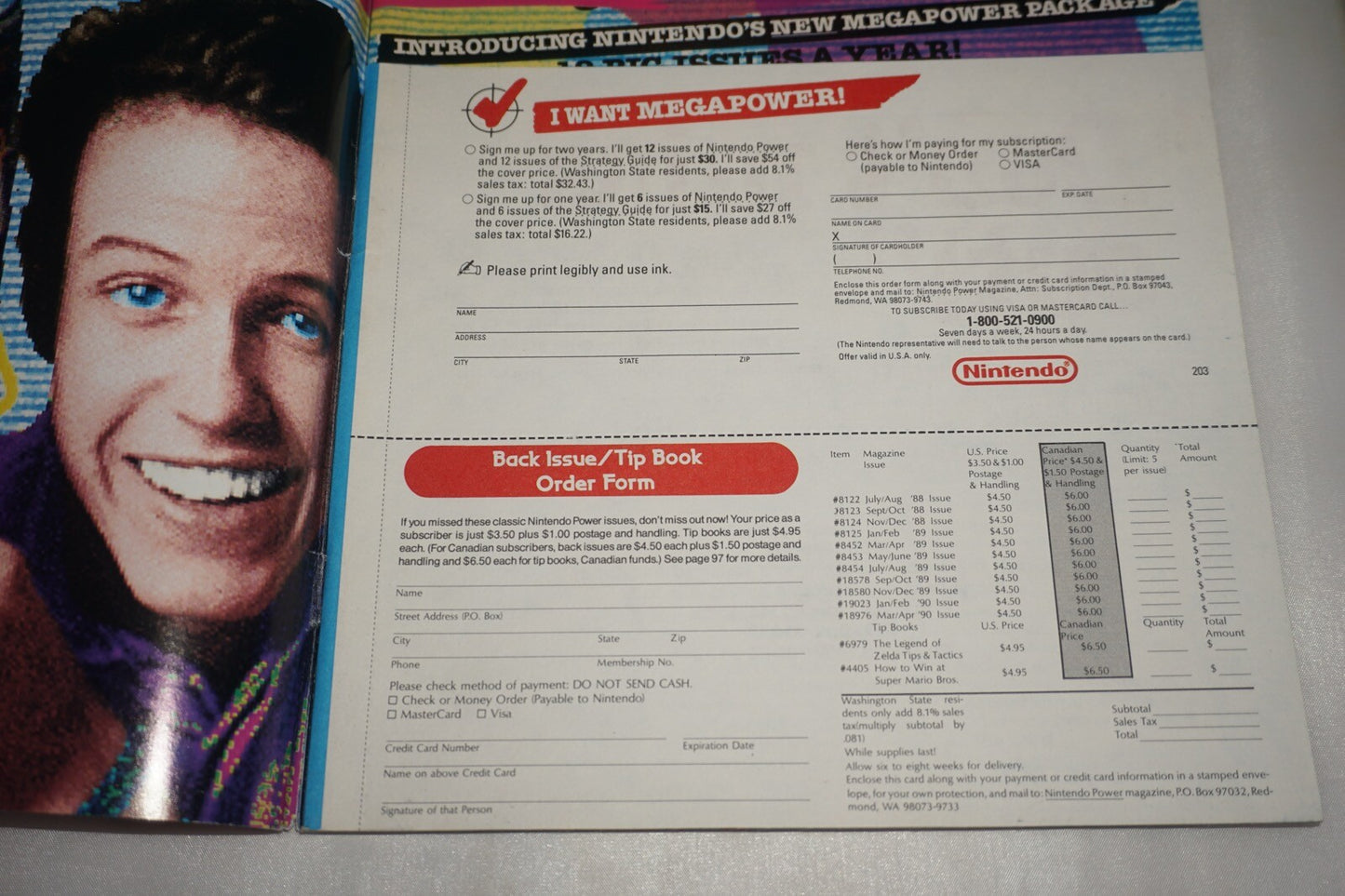 May/June 1990 Super Contra Nintendo Power Magazine #1 Map Book
