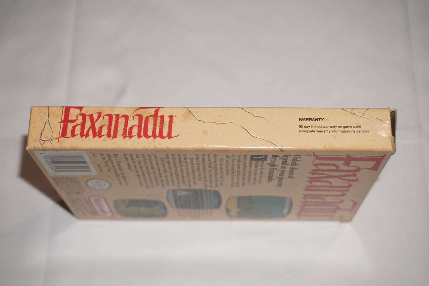 Faxanadu (Nintendo NES) Complete in Box CIB