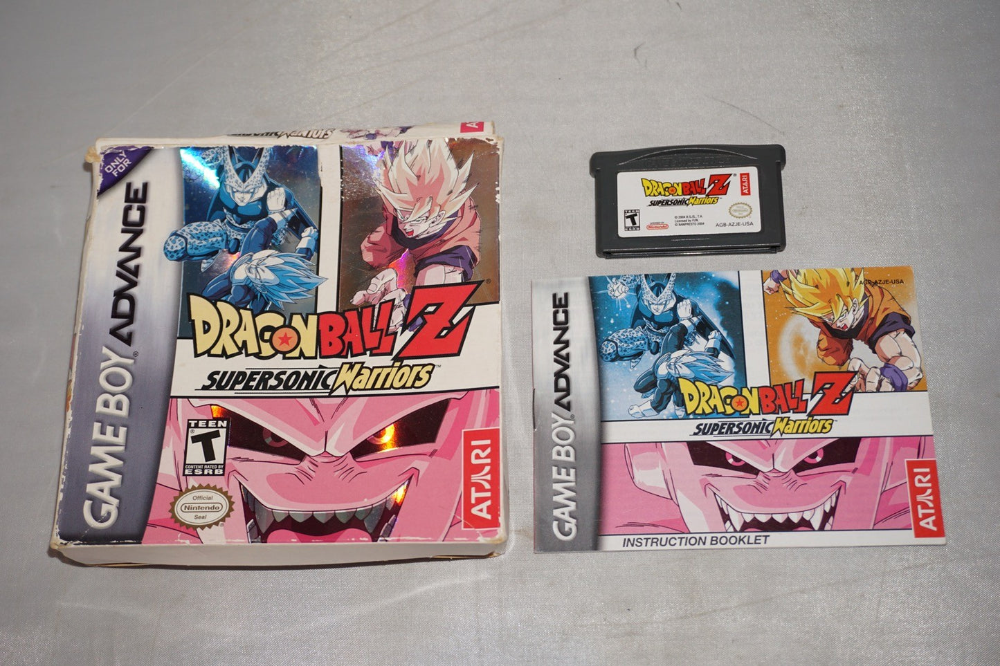 Dragon Ball Z Supersonic Warrior (Gameboy Advance GBA Game Boy) Complete CIB