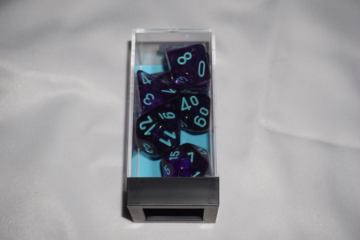 Chessex 22414 Scarab Scarlett Mega-Hedral RPG 7 CHX Dice Set NEW Sealed