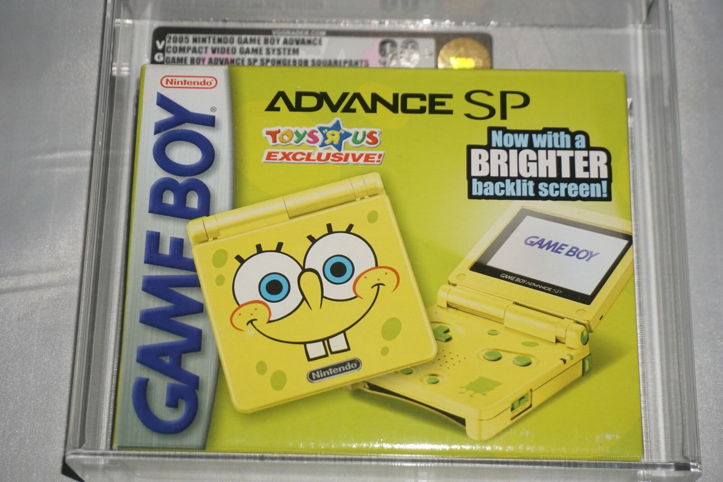 Spongebob Squarepants Game Boy Advance SP System Console NEW Sealed VGA 90+