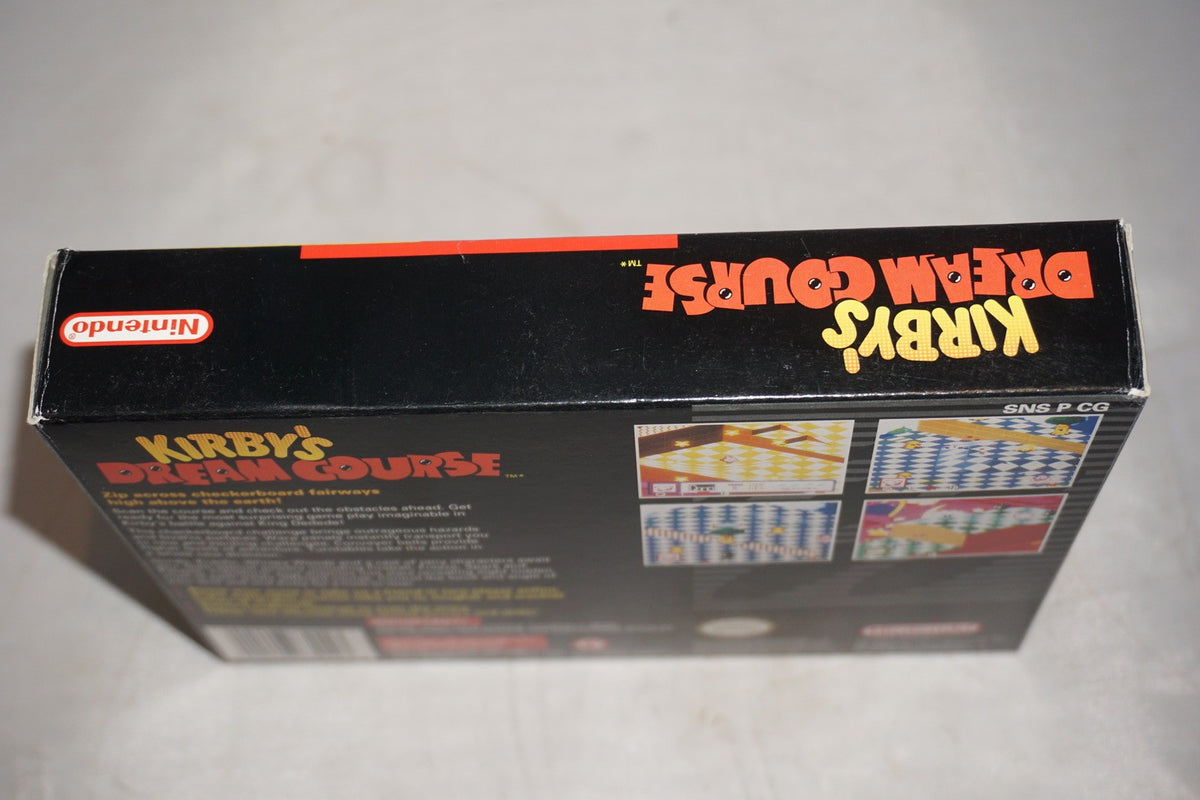 Kirby's Dream Course (Super Nintendo SNES) Complete in Box CIB