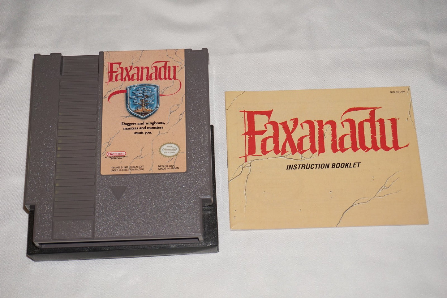 Faxanadu (Nintendo NES) Complete in Box CIB